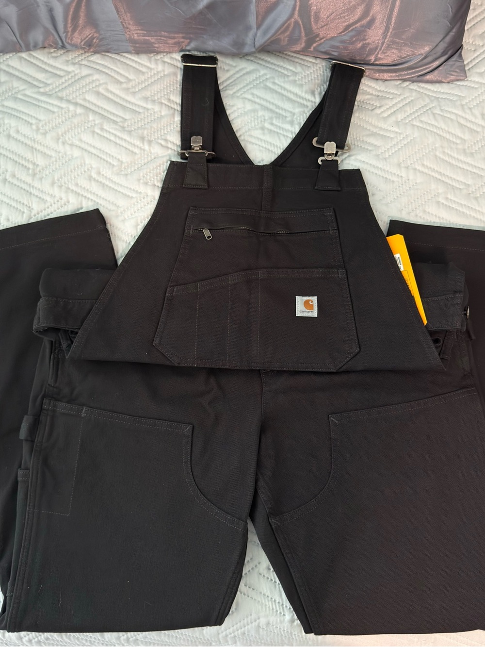 Carhartt 104556 - Women's Rugged Flex Twill Double-Front Bib Overall Large 12/14